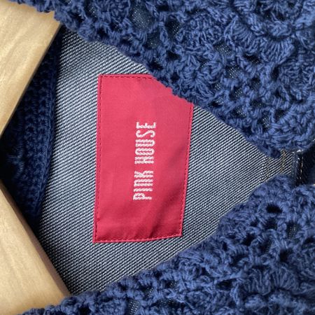 PINK HOUSE ピンクハウス レディース デニムジャケット 袖切り替えデザイン  ネイビー