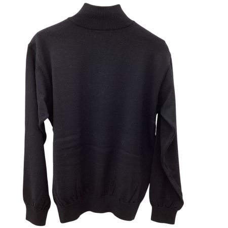 KENZO ケンゾー メンズ ハーフジップ ニット　セーター　SIZE 3 ブラック
