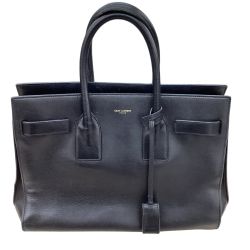 SAINT LAURENT サンローラン ハンドバッグ ブラック Bランク