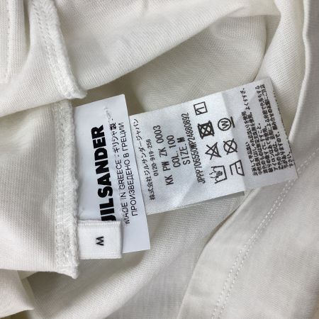 JIL SANDER ジルサンダー レディース Tシャチ SIZE M ホワイト