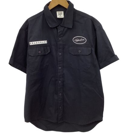 DRAGONASH ワークシャツ SIZE M ブラック