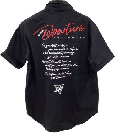 DRAGONASH ワークシャツ SIZE M ブラック