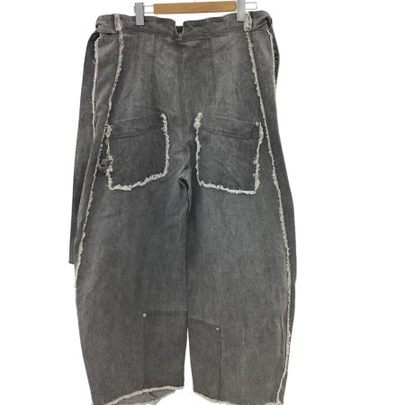 knuth marf クヌースマーフ レディース ワイドパンツ SIZE S グレー