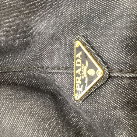PRADA プラダ トートバッグ デニム カナパ