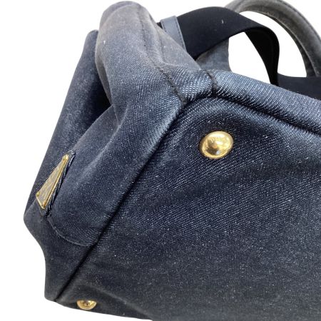 PRADA プラダ トートバッグ デニム カナパ