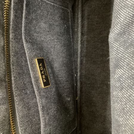 PRADA プラダ トートバッグ デニム カナパ