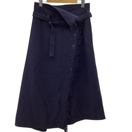 Y's ワイズ レディース 巻きスカート SIZE 1 ネイビー