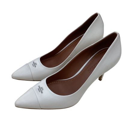 COACH コーチ レディース パンプス SIZE 7.5 (24.5cm) アイボリー