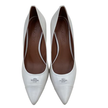 COACH コーチ レディース パンプス SIZE 7.5 (24.5cm) アイボリー