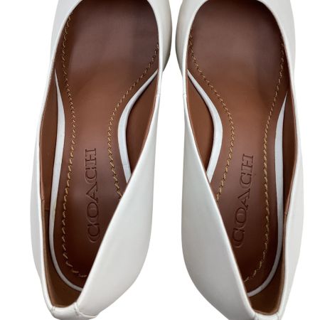 COACH コーチ レディース パンプス SIZE 7.5 (24.5cm) アイボリー