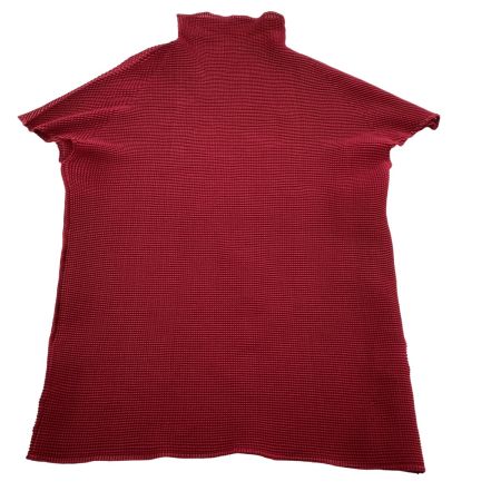 ISSEY MIYAKE イッセイミヤケ PLEATS PLEASE カットソー SIZE 3 PP68FK403 レッド