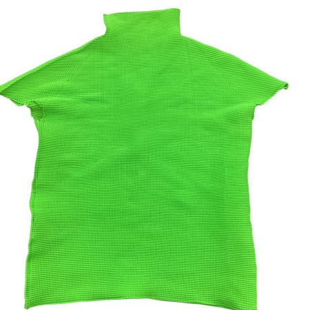 ISSEY MIYAKE イッセイミヤケ PLEATS PLEASE カットソー SIZE 3 PP16FK023 黄緑