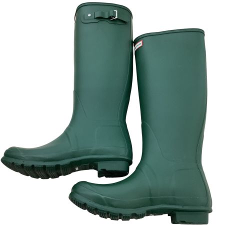 HUNTER ハンター レディース レインブーツ SIZE 25cm グリーン
