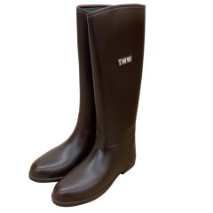 Traditional Weatherwear トラディショナル ウェザーウェア レディース レインブーツ SIZE 38 ワインレッド Bランク