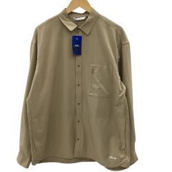 NANGA ナンガ メンズ シャツ 未使用 タグ付き SIZE M ベージュ Aランク
