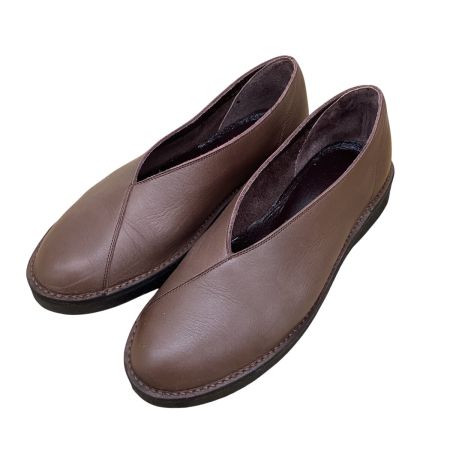 JURGEN LEHL ヨーガンレール レディース レザー パンプス SIZE 23.5cm ブラウン