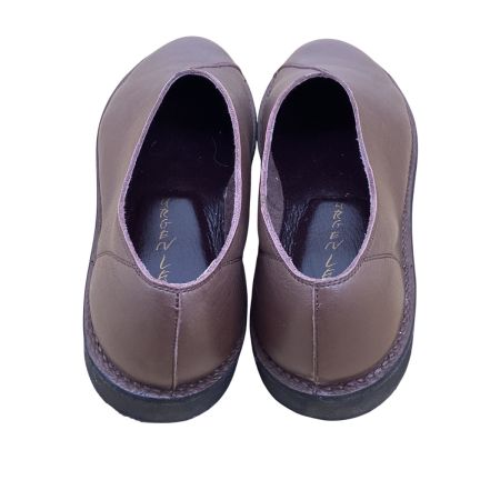 JURGEN LEHL ヨーガンレール レディース レザー パンプス SIZE 23.5cm ブラウン
