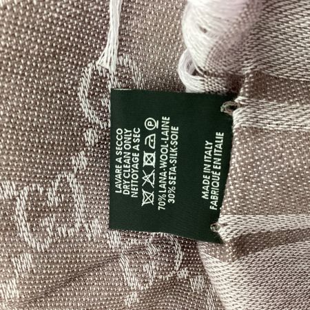 GUCCI グッチ ストール GG柄 パープル