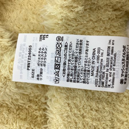 gelato pique ジェラートピケ ポケモン ピカチュウ セットアップ ルームウェア SIZE Free イエロー