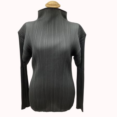 ISSEY MIYAKE イッセイミヤケ PLEATS PLEASE カットソー SIZE 3 PP05-JK005 グレー