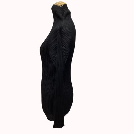 ISSEY MIYAKE イッセイミヤケ PLEATS PLEASE カットソー SIZE 3 PP04-JK604 ブラック