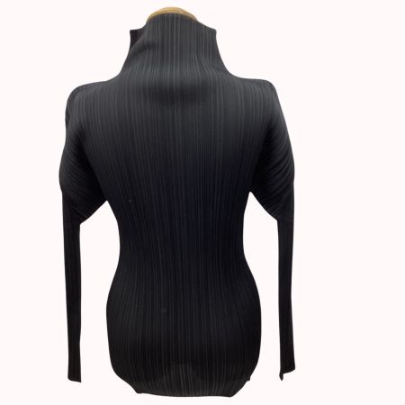 ISSEY MIYAKE イッセイミヤケ PLEATS PLEASE カットソー SIZE 3 PP04-JK604 ブラック