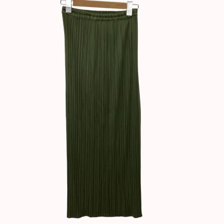 ISSEY MIYAKE イッセイミヤケ PLEATS PLEASE スカート SIZE 2 PP63-JG301 グリーン