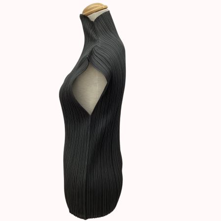ISSEY MIYAKE イッセイミヤケ PLEATS PLEASE ノースリーブカットソー SIZE 3 PP05-JK003 グレー