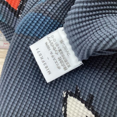 ISSEY MIYAKE イッセイミヤケ プリーツ カットソー 絵画柄  MI63FK571 グレー