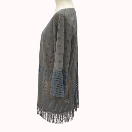 ISSEY MIYAKE イッセイミヤケ PLEATS PLEASE カットソー SIZE 3 PP82LK941 グレー