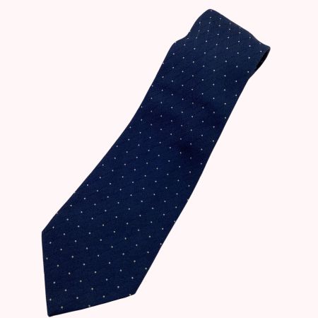 GUCCI グッチ メンズ ネクタイ 未使用　タグ付き ドット柄 ネイビー
