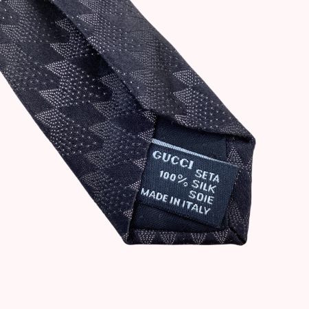 GUCCI グッチ メンズ ネクタイ 未使用  グレー