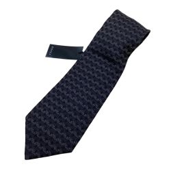 GUCCI グッチ メンズ ネクタイ 未使用　タグ付き グレー Aランク