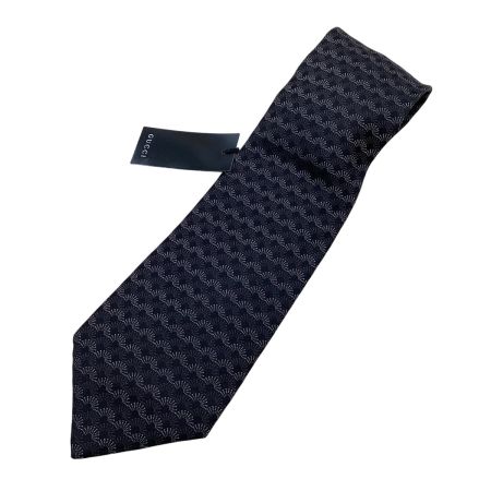 GUCCI グッチ メンズ ネクタイ 未使用　タグ付き グレー