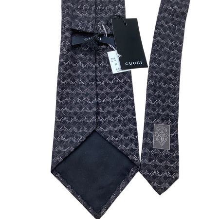 GUCCI グッチ メンズ ネクタイ 未使用　タグ付き グレー