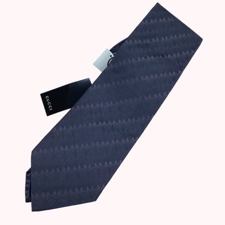GUCCI グッチ メンズ ネクタイ 未使用 グレー