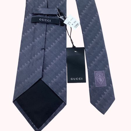 GUCCI グッチ メンズ ネクタイ 未使用 グレー