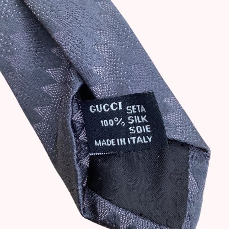 GUCCI グッチ メンズ ネクタイ 未使用 グレー