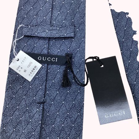 GUCCI グッチ メンズ ネクタイ 未使用  グレー