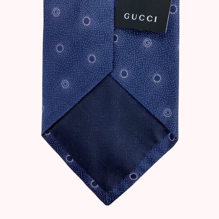 GUCCI グッチ メンズ ネクタイ 未使用  ネイビー