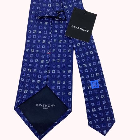 GIVENCHY ジバンシー メンズ ネクタイ 未使用 ブルー
