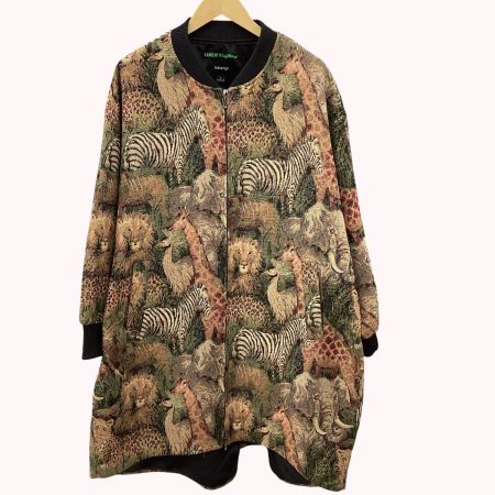 MELANGE メラーンジュ メラーンジュ レディース ジャケット SIZE M アニマル柄