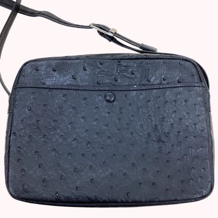 Takechi 武知 レディース ショルダーバッグ エキゾチックレザー ブラック