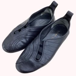 JURGEN LEHL ヨーガンレール レディース パンプス SIZE 22.5cm ブラック Bランク