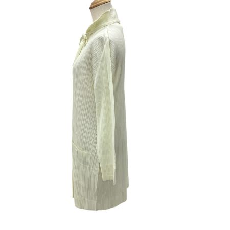 ISSEY MIYAKE イッセイミヤケ PLEATS PLEASE 変形 ジャケット SIZE 2 PP93-JA141 アイボリー