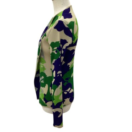 ISSEY MIYAKE イッセイミヤケ プリーツ カーディガン SIZE 2 カモフラージュ柄 IF72FD225 マルチカラー