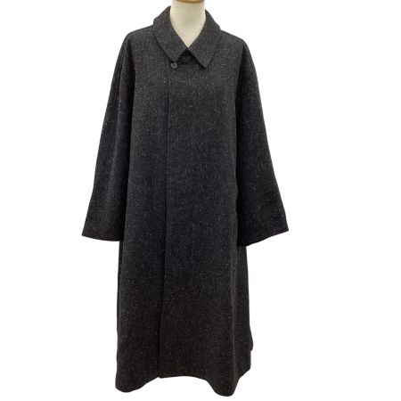 IS ISSEY MIYAKE アイエス　イッセイミヤケ ウールコート SIZE 9号 RG63066 ブラック