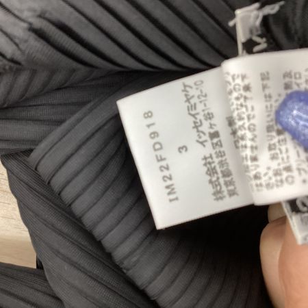 ISSEY MIYAKE イッセイミヤケ デザイン プリーツ ジャケット SIZE 3 IM22FD918 ブラック