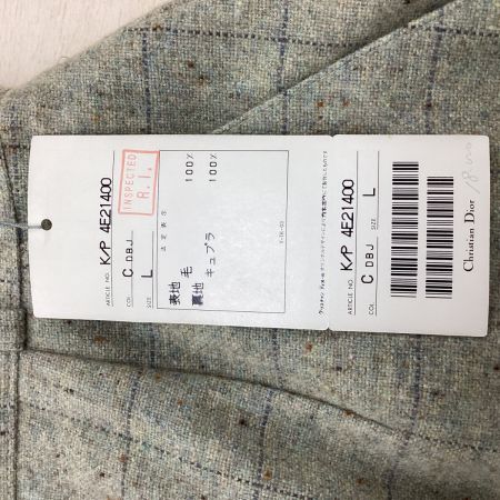 Christian Dior クリスチャンディオール 未使用 タグ付き レディース Vintage スカート SIZE L グリーン