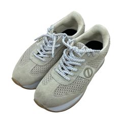 NO NANE ノーネーム レディース スニーカー SIZE 38 ベージュ Bランク